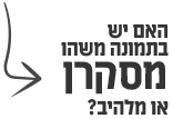 האם יש בתמונה משהו מסקרן